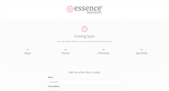 Desktop Screenshot of essencebracelet.com